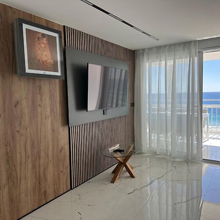 Esmeralda, Benidorm Beachfront Poniente, 1St Line Frontal Seaview, Ocean Terrace Extérieur photo