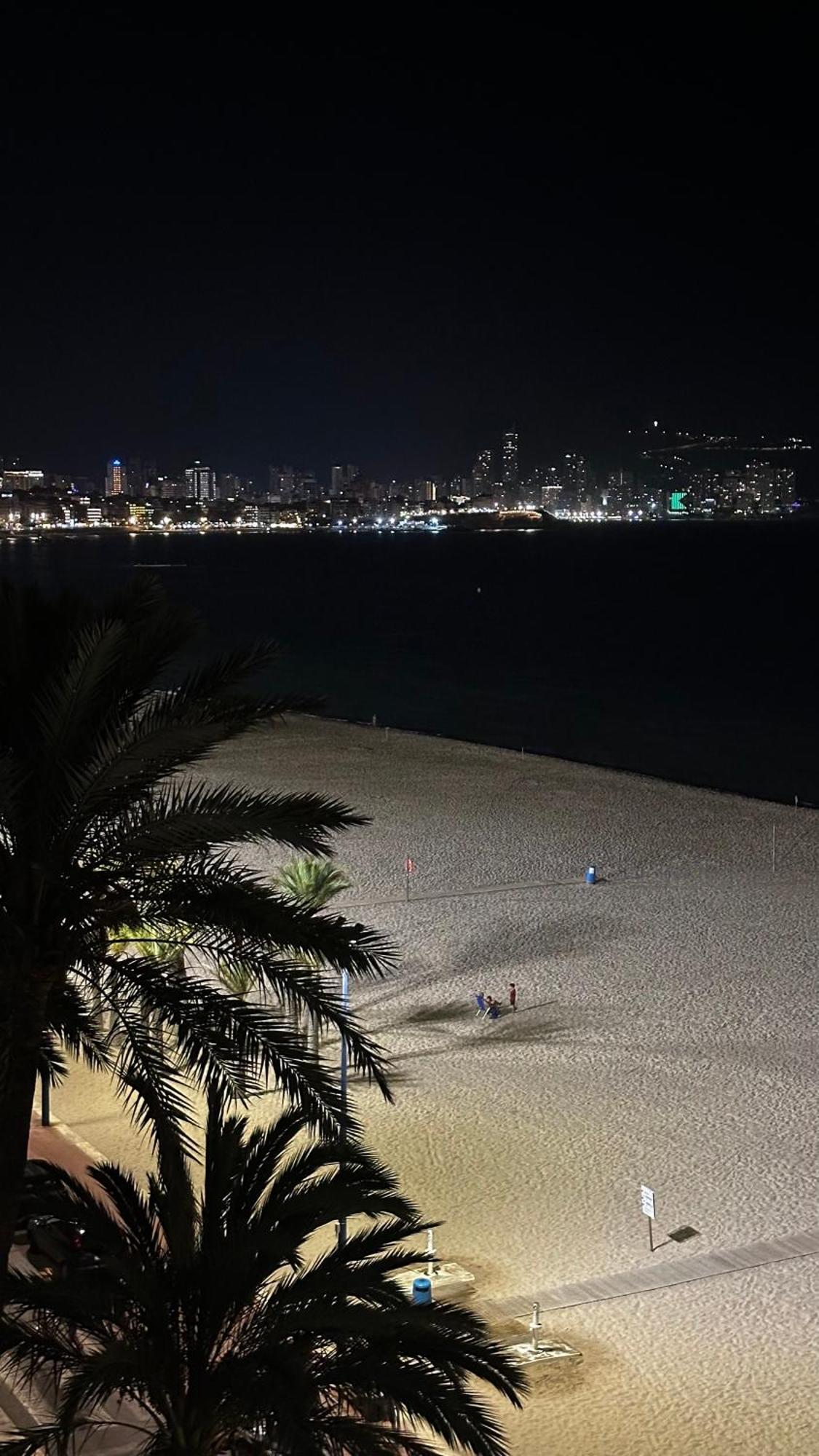 Esmeralda, Benidorm Beachfront Poniente, 1St Line Frontal Seaview, Ocean Terrace Extérieur photo