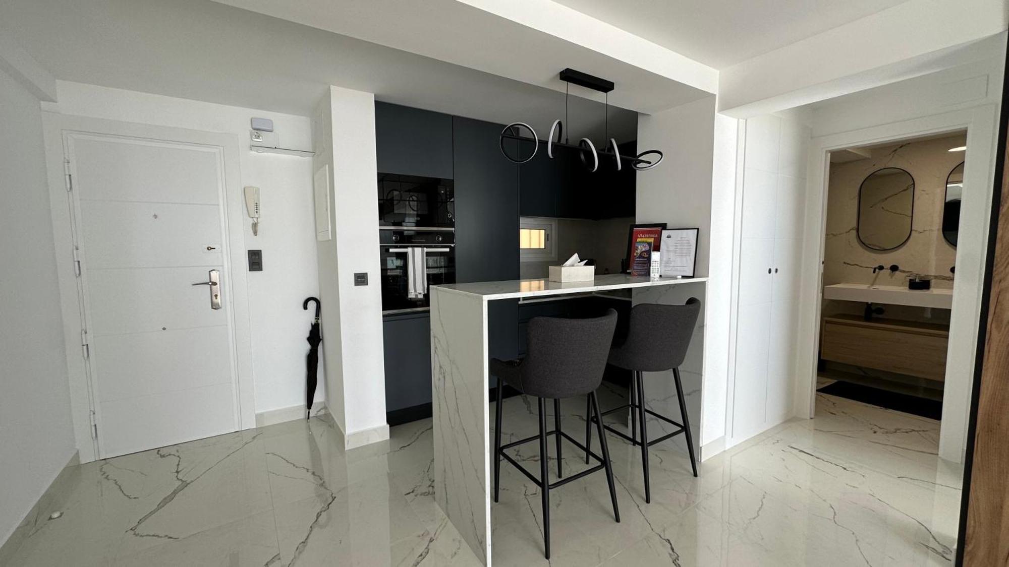 Esmeralda, Benidorm Beachfront Poniente, 1St Line Frontal Seaview, Ocean Terrace Extérieur photo