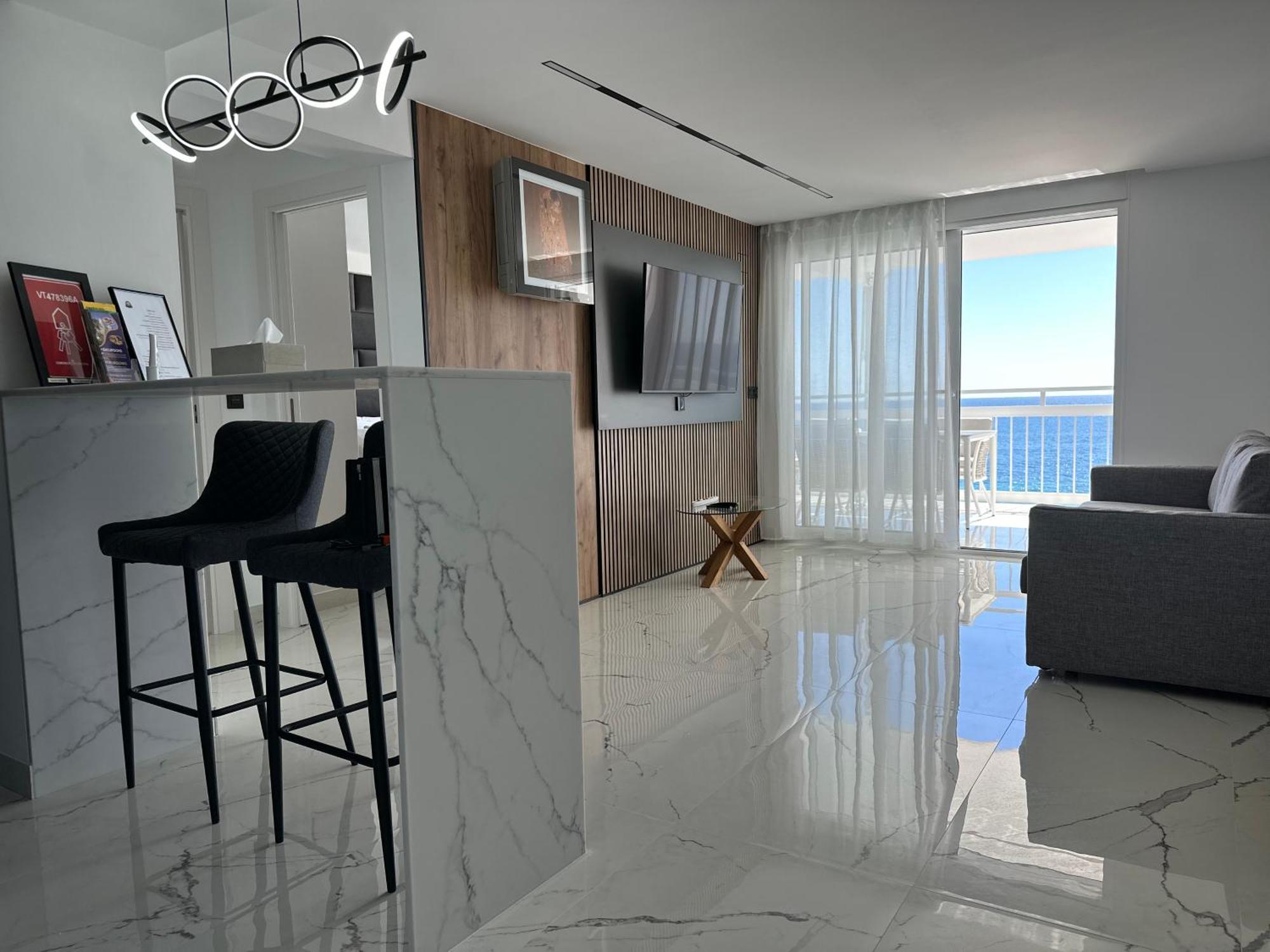 Esmeralda, Benidorm Beachfront Poniente, 1St Line Frontal Seaview, Ocean Terrace Extérieur photo